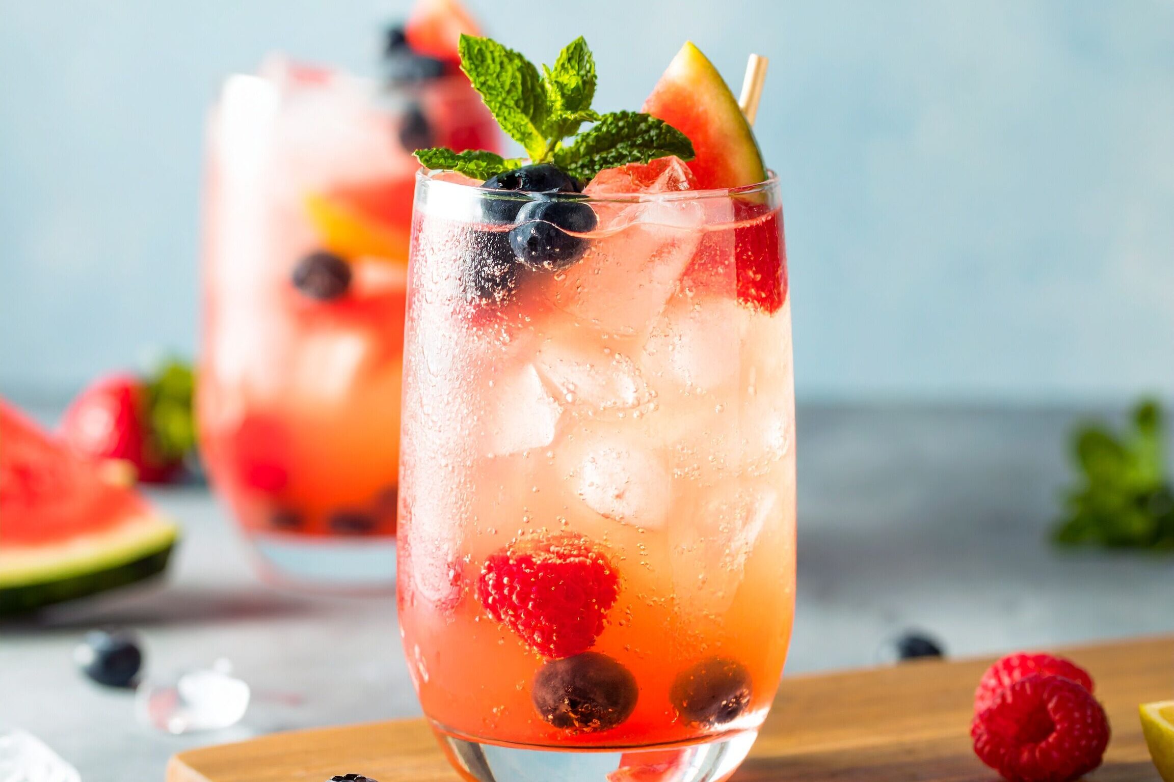 Red, White & Blueberry Sparkler