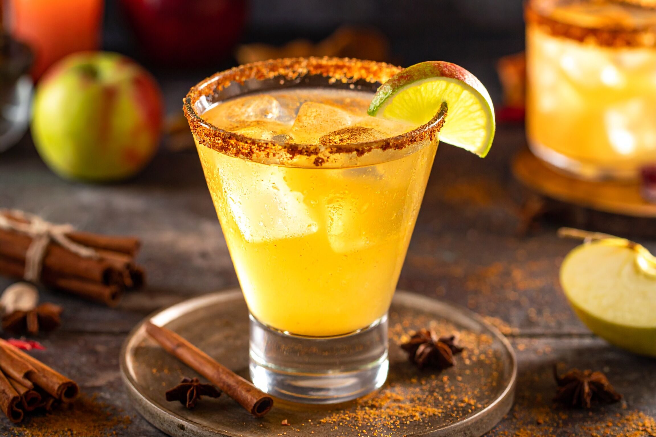Spiced Apple Cider Margarita
