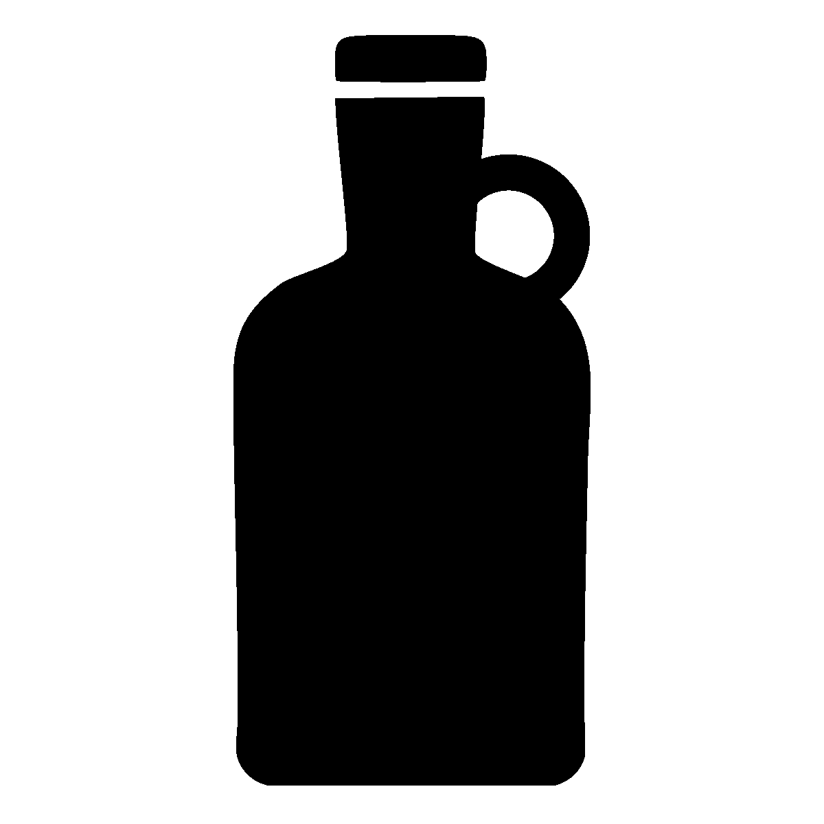 Moonshine bottle icon