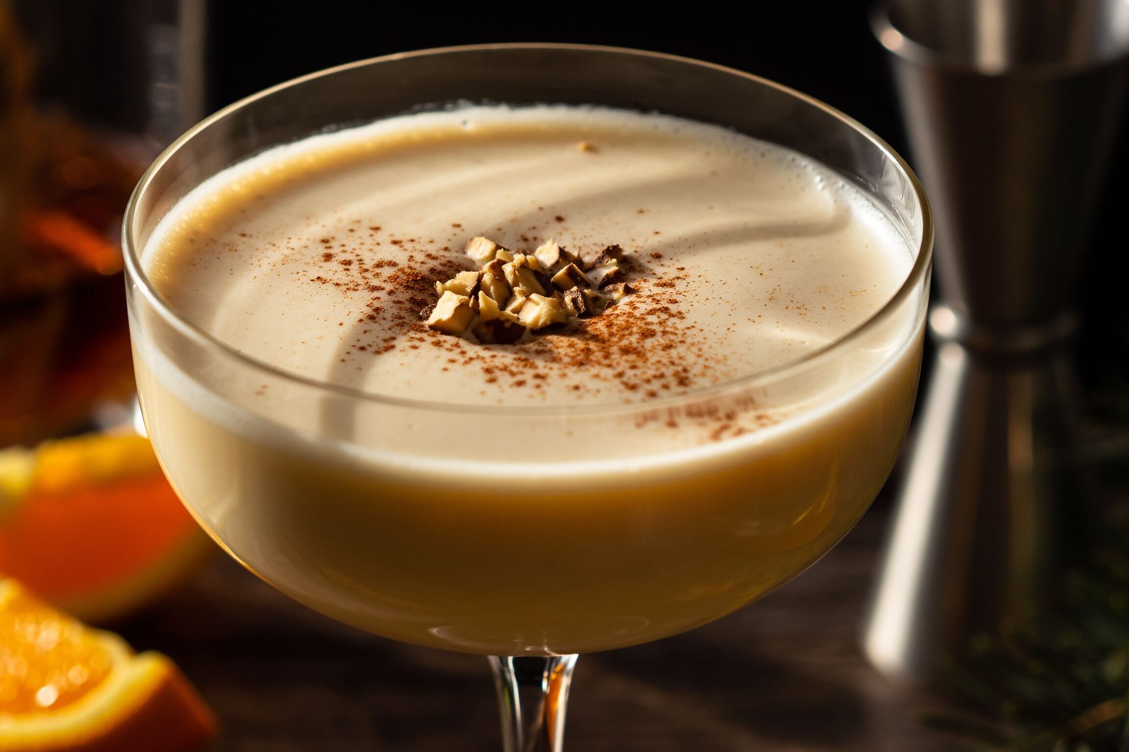 Spiced Orange Eggnog