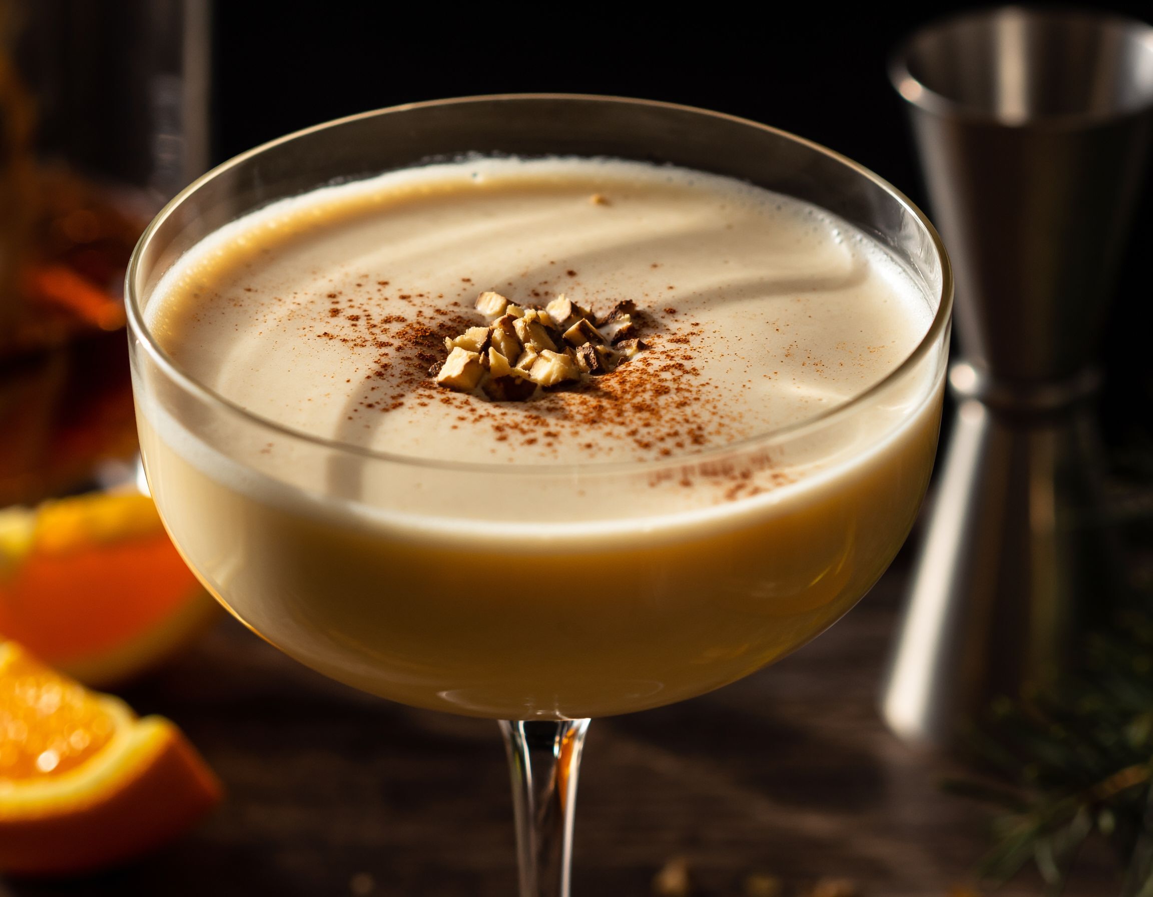 Spiced Orange Eggnog