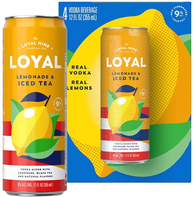 Loyal Lemonade Iced Tea Cocktail can