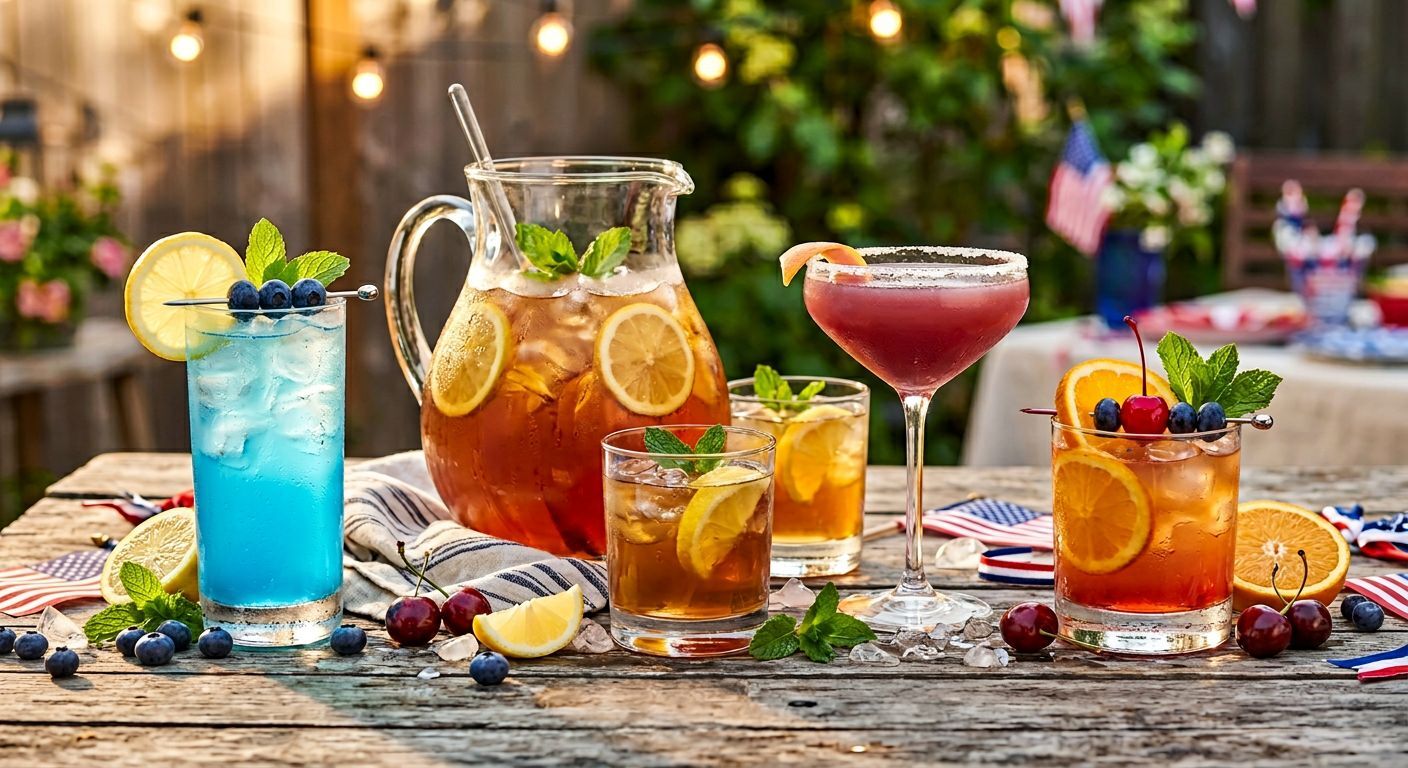 Red, White & Boozy: Four Cocktails for the Fourth